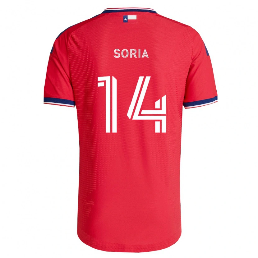 Danxen Damen Alex Soria #14 Rot Blau Weiß Heimtrikot Trikot 2026/27 T-Shirt Österreich