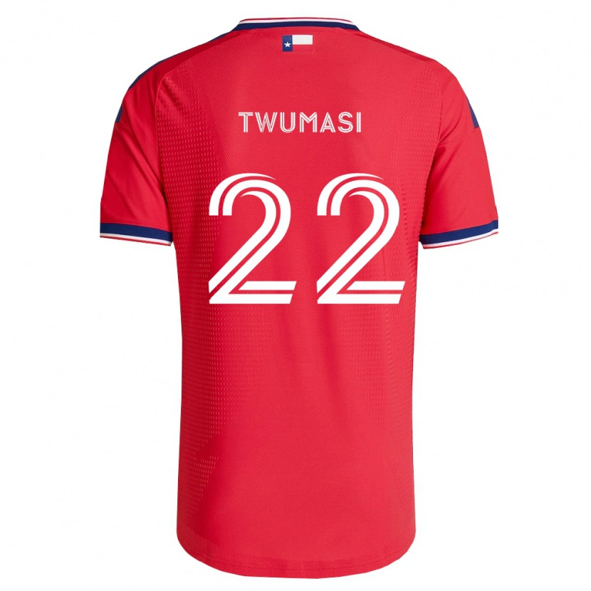 Danxen Damen Ema Twumasi #22 Rot Blau Weiß Heimtrikot Trikot 2026/27 T-Shirt Österreich