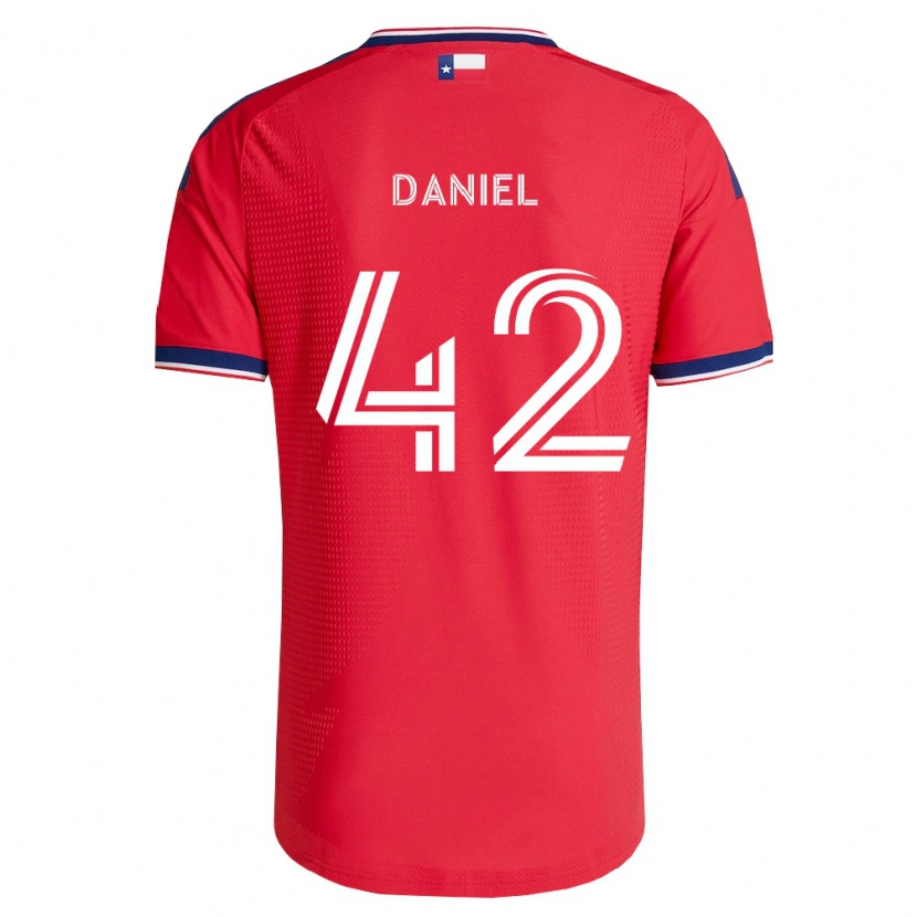 Danxen Damen Daniel De Sousa Britto #42 Rot Blau Weiß Heimtrikot Trikot 2026/27 T-Shirt Österreich