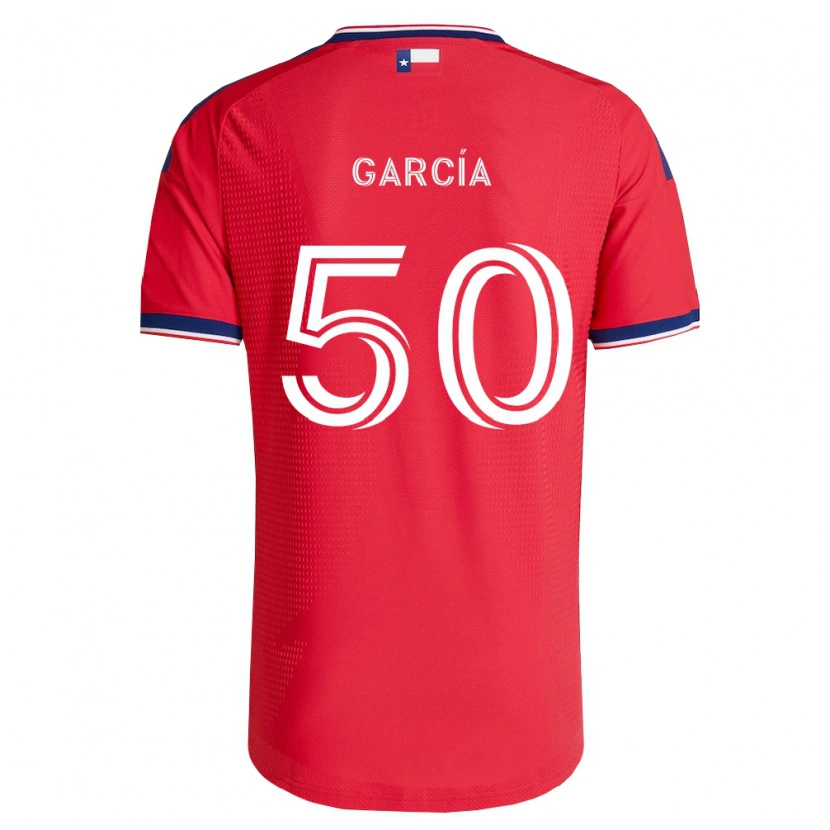 Danxen Damen Diego García #50 Rot Blau Weiß Heimtrikot Trikot 2026/27 T-Shirt Österreich