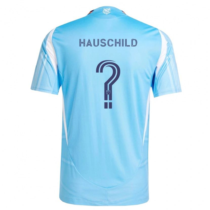 Danxen Damen Alexander Hauschild #0 Himmelblau Weiß Heimtrikot Trikot 2026/27 T-Shirt Österreich