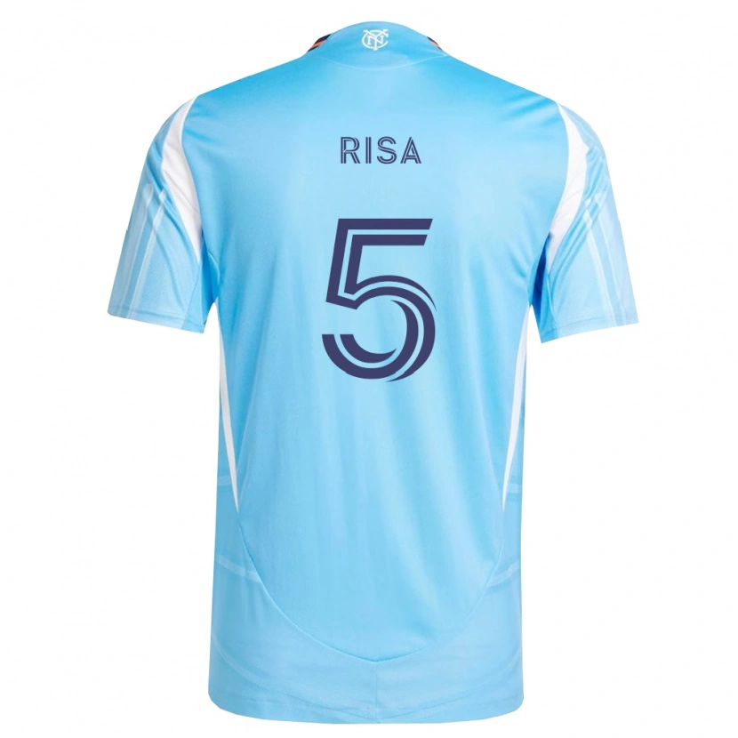 Danxen Damen Birk Risa #5 Himmelblau Weiß Heimtrikot Trikot 2026/27 T-Shirt Österreich