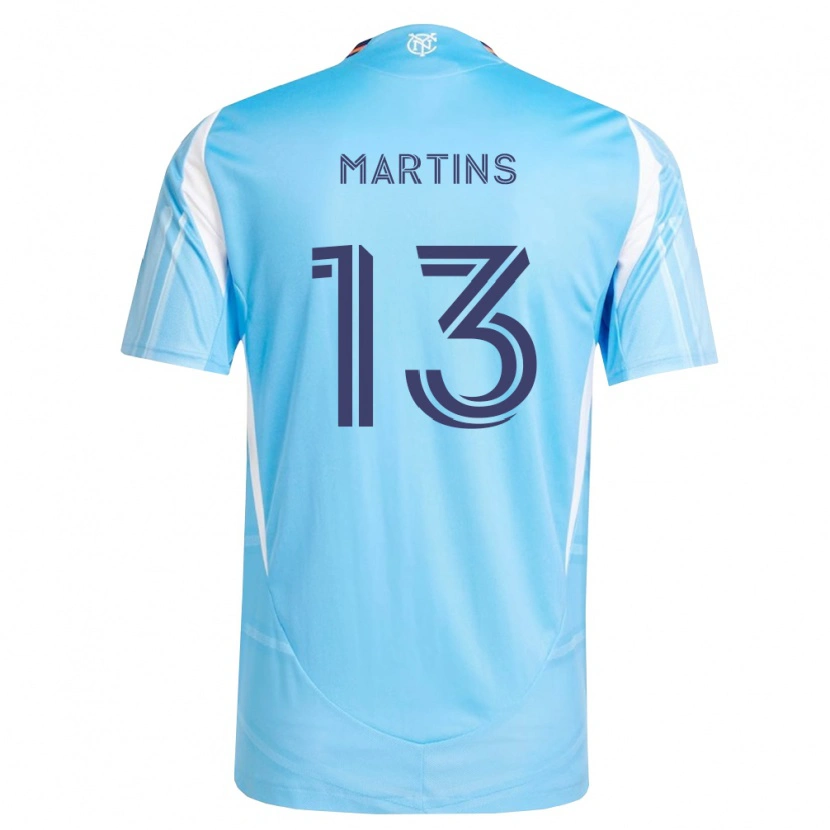 Danxen Damen Thiago Martins #13 Himmelblau Weiß Heimtrikot Trikot 2026/27 T-Shirt Österreich