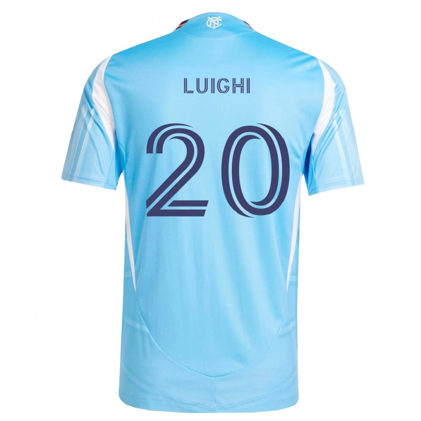 Danxen Damen Luighi Hanri Sousa Santos #20 Himmelblau Weiß Heimtrikot Trikot 2026/27 T-Shirt Österreich