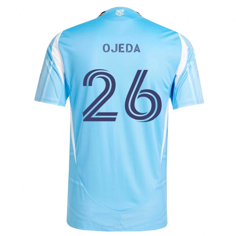 Danxen Damen Agustín Ojeda #26 Himmelblau Weiß Heimtrikot Trikot 2026/27 T-Shirt Österreich