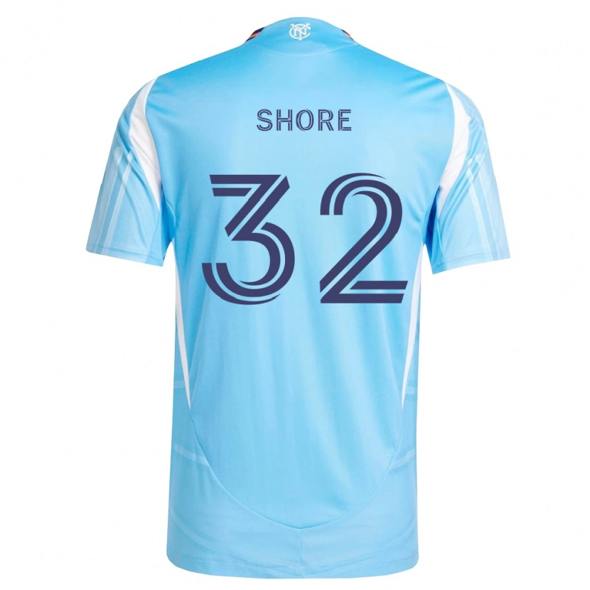Danxen Damen Jonathan Shore #32 Himmelblau Weiß Heimtrikot Trikot 2026/27 T-Shirt Österreich