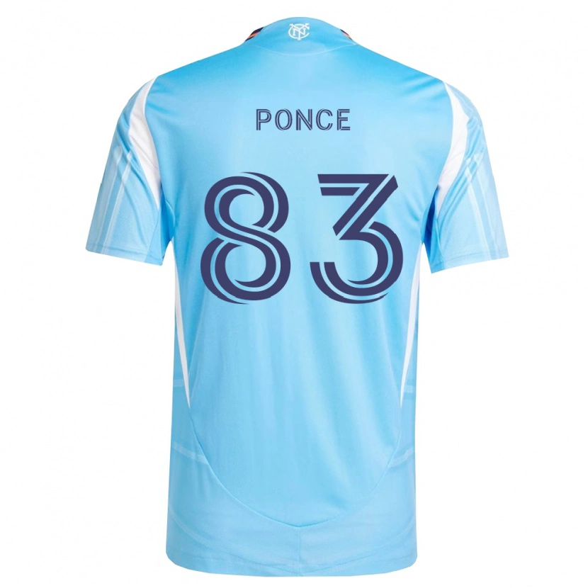 Danxen Damen Camilo Ponce #83 Himmelblau Weiß Heimtrikot Trikot 2026/27 T-Shirt Österreich