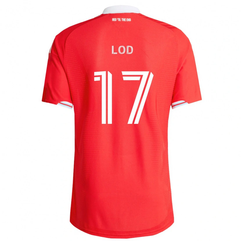 Danxen Damen Robin Lod #17 Rot Tiefblau Weiß Heimtrikot Trikot 2026/27 T-Shirt Österreich