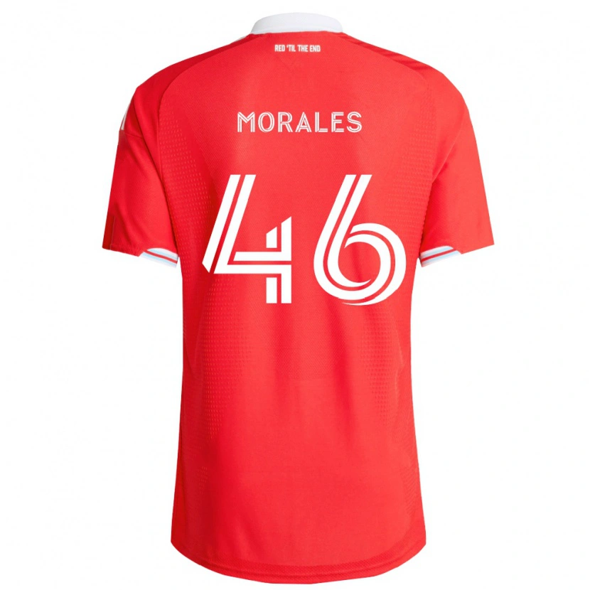 Danxen Damen Christopher Morales #46 Rot Tiefblau Weiß Heimtrikot Trikot 2026/27 T-Shirt Österreich