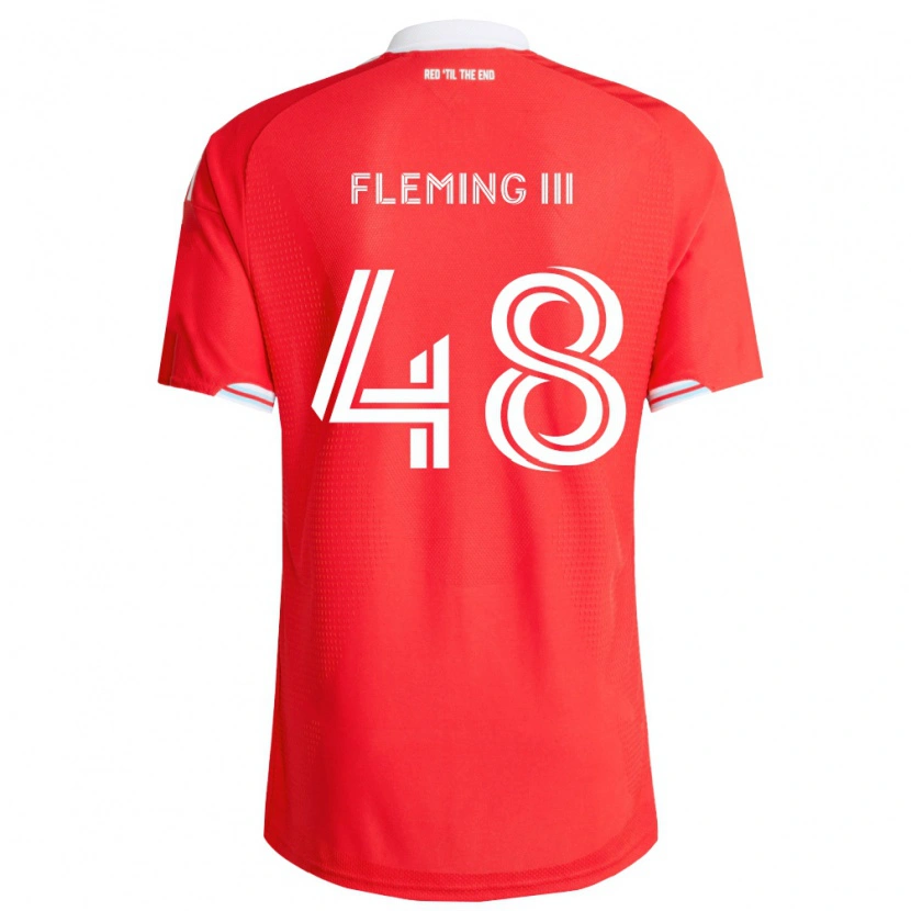 Danxen Damen Richard Fleming Iii #48 Rot Tiefblau Weiß Heimtrikot Trikot 2026/27 T-Shirt Österreich