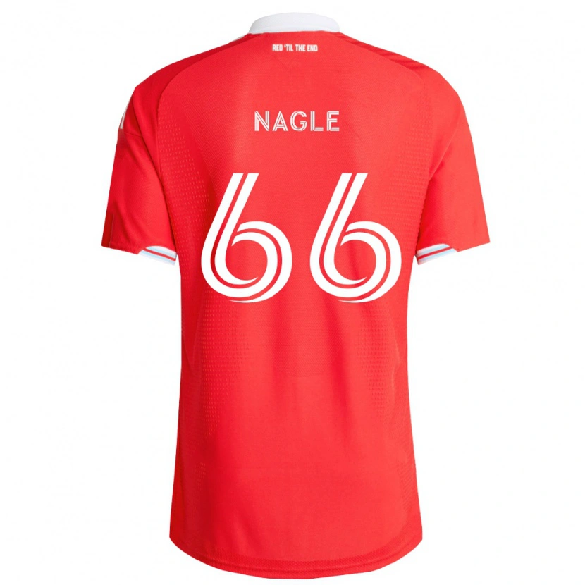 Danxen Damen Chase Nagle #66 Rot Tiefblau Weiß Heimtrikot Trikot 2026/27 T-Shirt Österreich