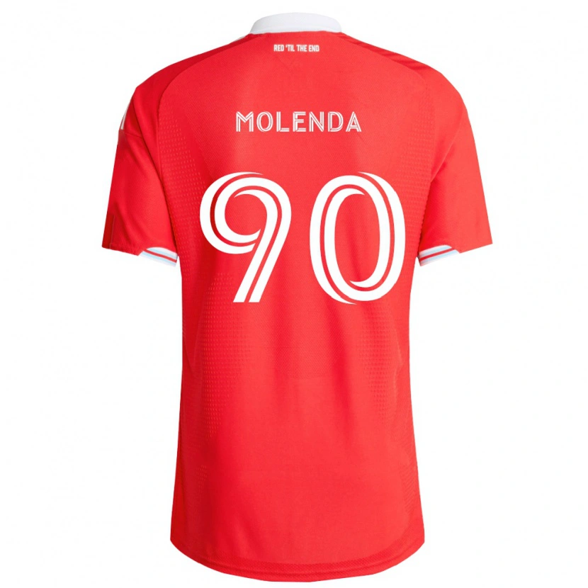 Danxen Damen David Molenda #90 Rot Tiefblau Weiß Heimtrikot Trikot 2026/27 T-Shirt Österreich