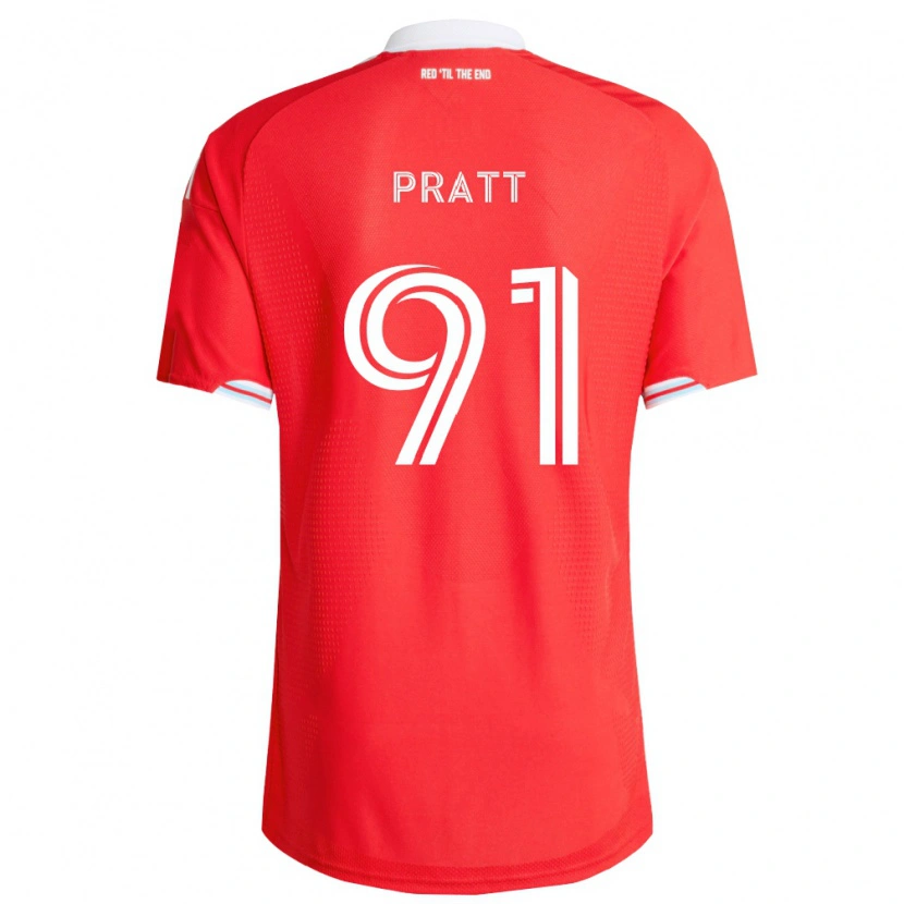 Danxen Damen Owen Pratt #91 Rot Tiefblau Weiß Heimtrikot Trikot 2026/27 T-Shirt Österreich