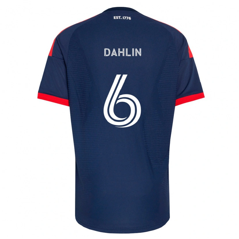 Danxen Damen Gabe Dahlin #6 Königsblau Rot Weiß Heimtrikot Trikot 2026/27 T-Shirt Österreich