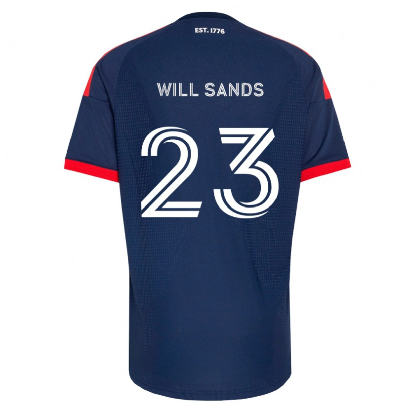 Danxen Damen Will Sands #23 Königsblau Rot Weiß Heimtrikot Trikot 2026/27 T-Shirt Österreich
