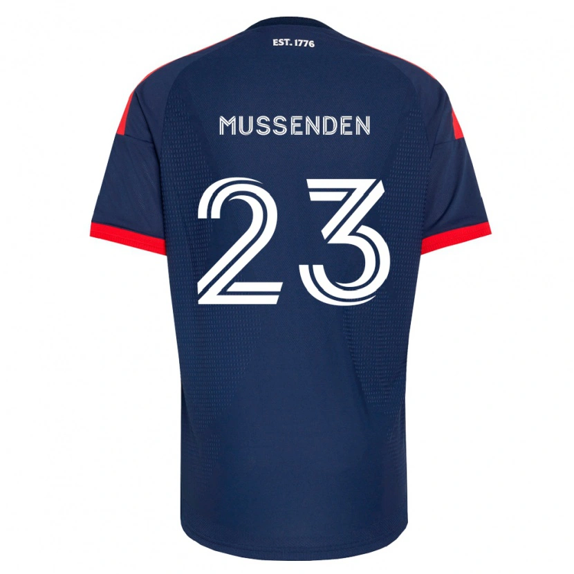 Danxen Damen Javaun Mussenden #23 Königsblau Rot Weiß Heimtrikot Trikot 2026/27 T-Shirt Österreich
