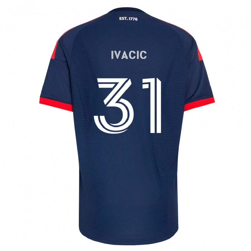 Danxen Damen Aljaz Ivacic #31 Königsblau Rot Weiß Heimtrikot Trikot 2026/27 T-Shirt Österreich