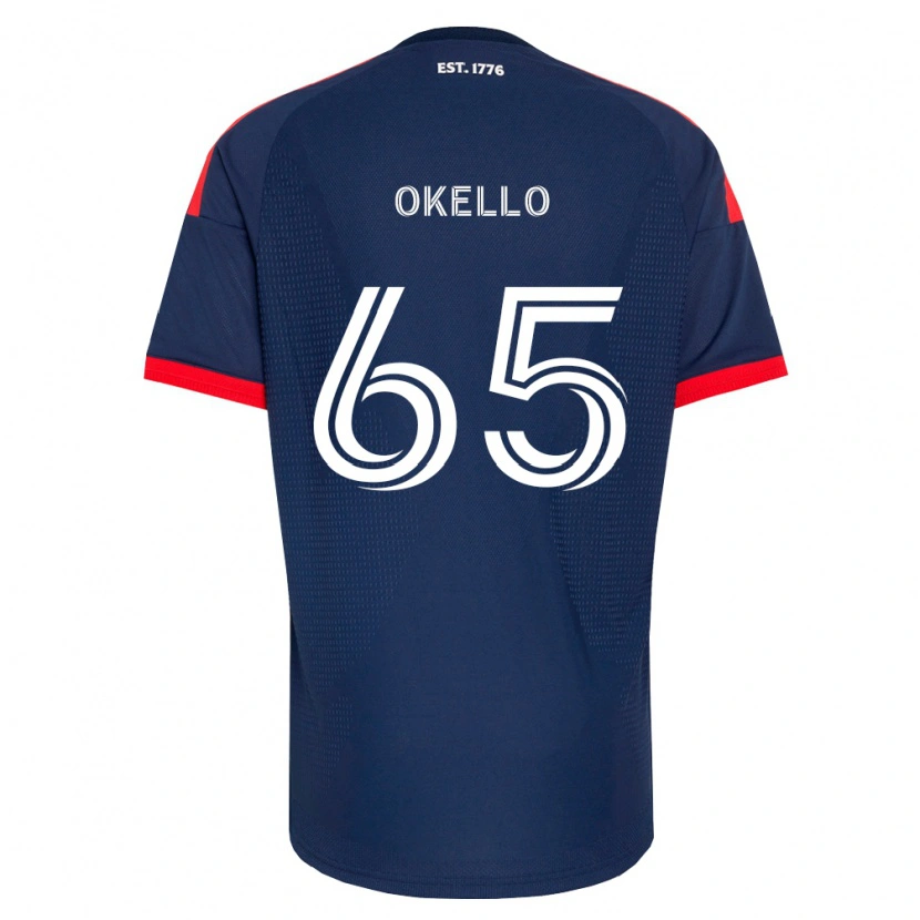 Danxen Damen Noble Okello #65 Königsblau Rot Weiß Heimtrikot Trikot 2026/27 T-Shirt Österreich