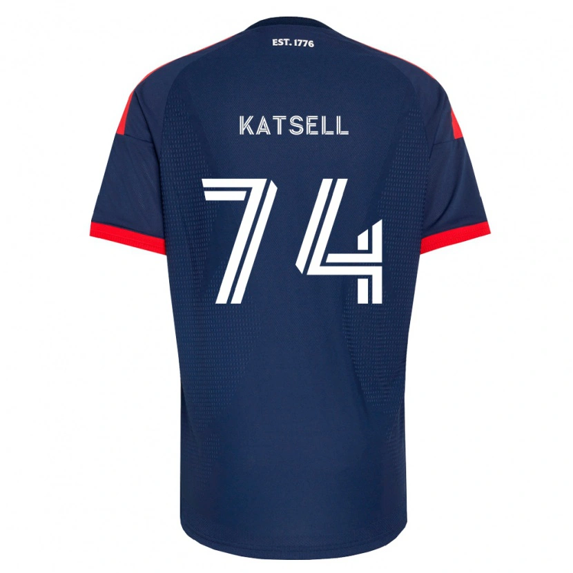 Danxen Damen Levi Katsell #74 Königsblau Rot Weiß Heimtrikot Trikot 2026/27 T-Shirt Österreich