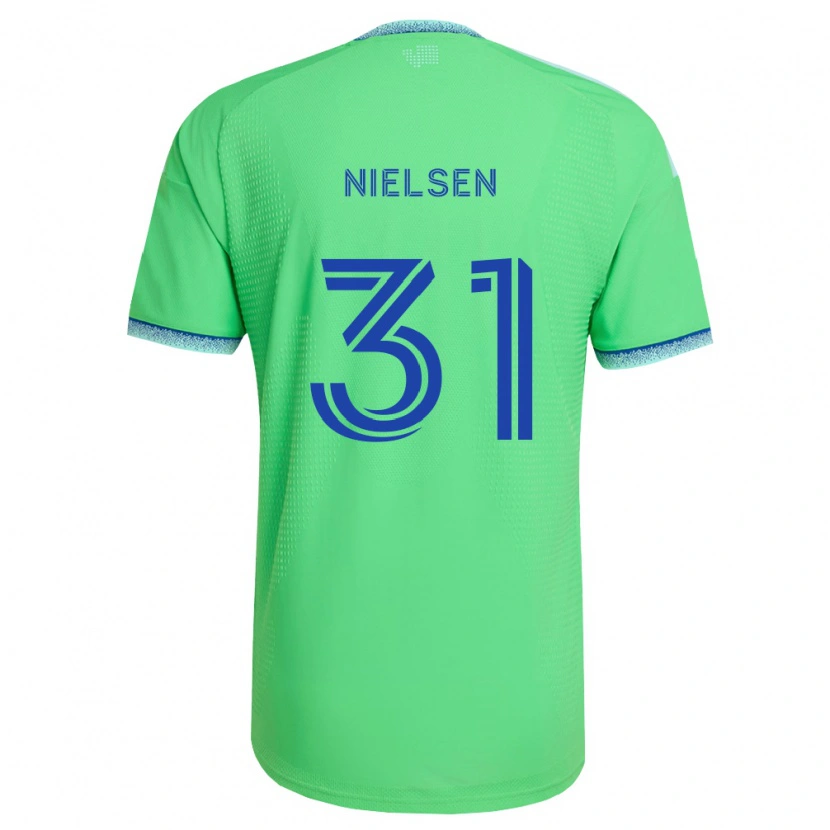 Danxen Damen Madeline Nielsen #31 Grün Hellblau Heimtrikot Trikot 2026/27 T-Shirt Österreich