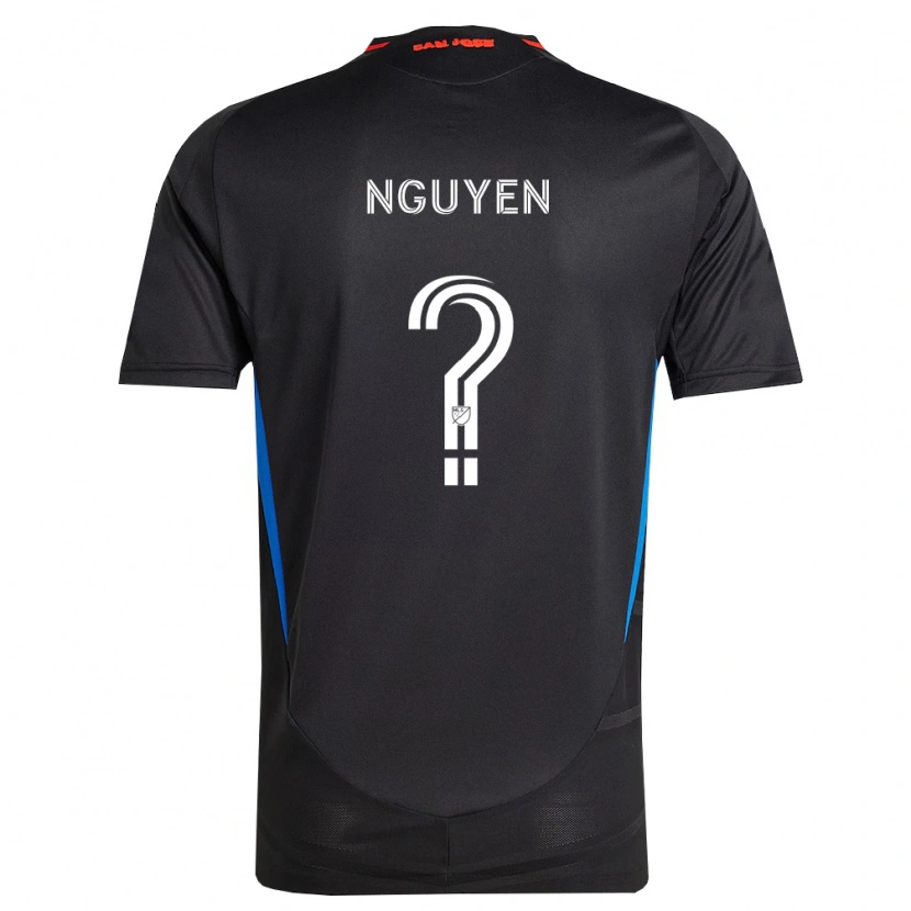 Danxen Damen Christopher Nguyen #0 Blau Weiß Schwarz Heimtrikot Trikot 2026/27 T-Shirt Österreich