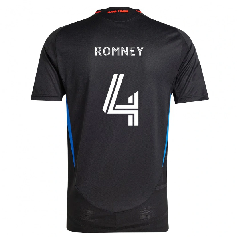 Danxen Damen Dave Romney #4 Blau Weiß Schwarz Heimtrikot Trikot 2026/27 T-Shirt Österreich