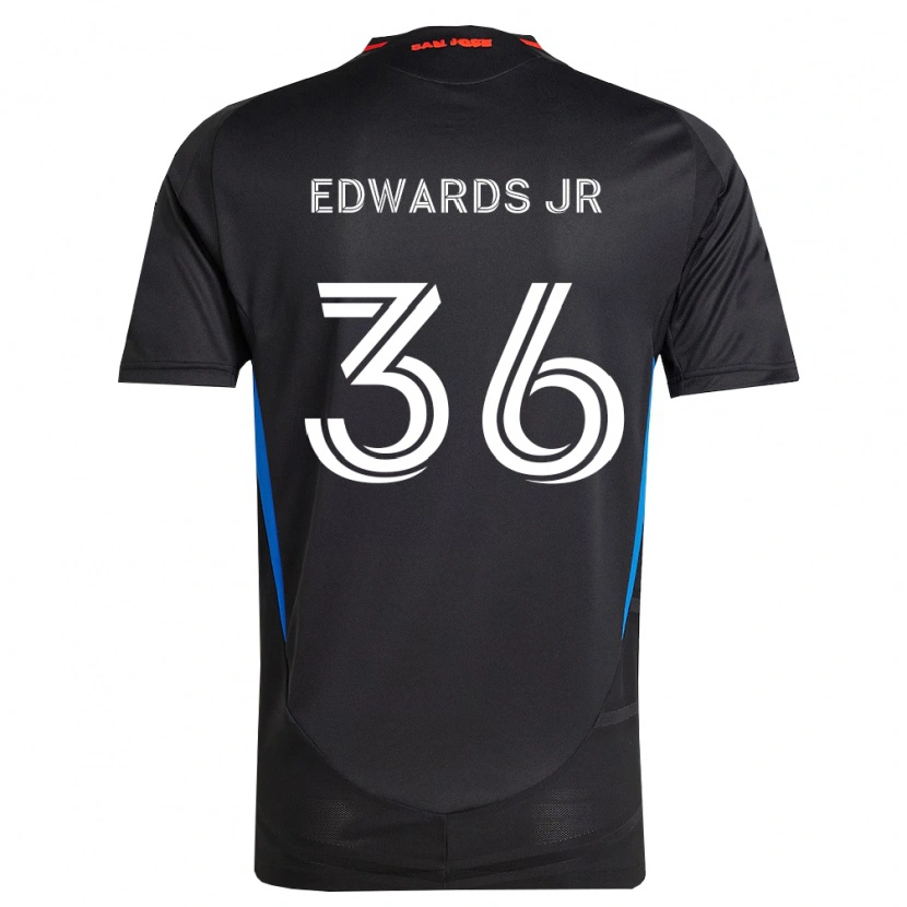 Danxen Damen Earl Edwards Jr. #36 Blau Weiß Schwarz Heimtrikot Trikot 2026/27 T-Shirt Österreich