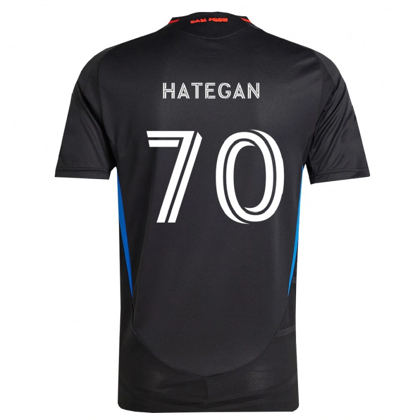 Danxen Damen Roberto Hategan #70 Blau Weiß Schwarz Heimtrikot Trikot 2026/27 T-Shirt Österreich