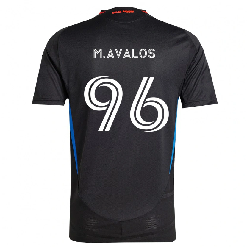 Danxen Damen Marcelo Ávalos #96 Blau Weiß Schwarz Heimtrikot Trikot 2026/27 T-Shirt Österreich