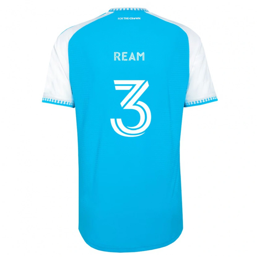 Danxen Damen Tim Ream #3 Himmelblau Weiß Schwarz Heimtrikot Trikot 2026/27 T-Shirt Österreich