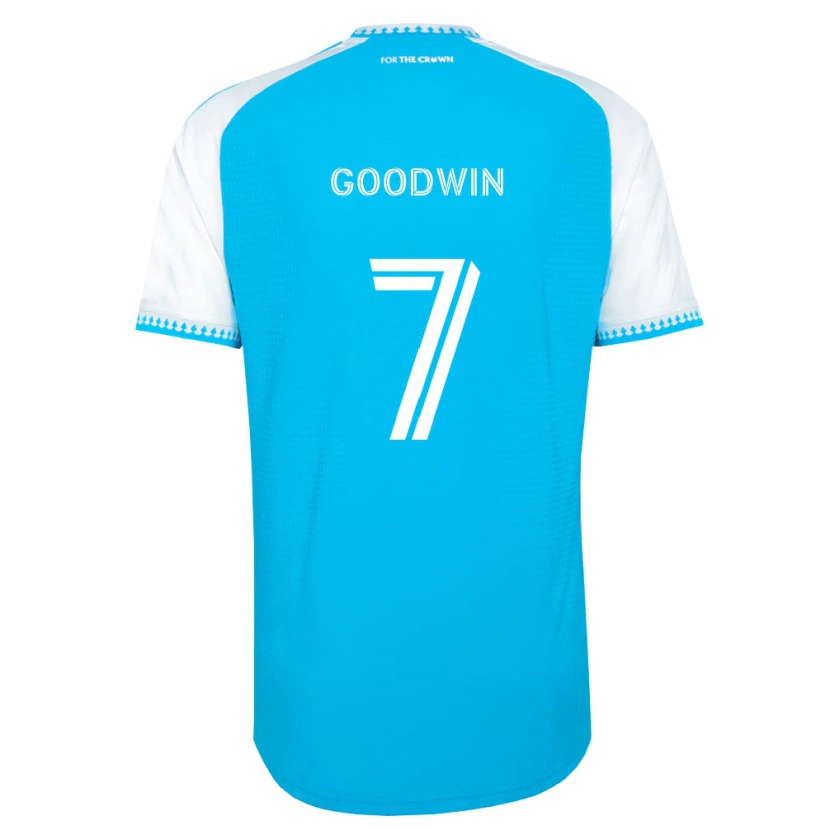 Danxen Damen Archie Goodwin #7 Himmelblau Weiß Schwarz Heimtrikot Trikot 2026/27 T-Shirt Österreich