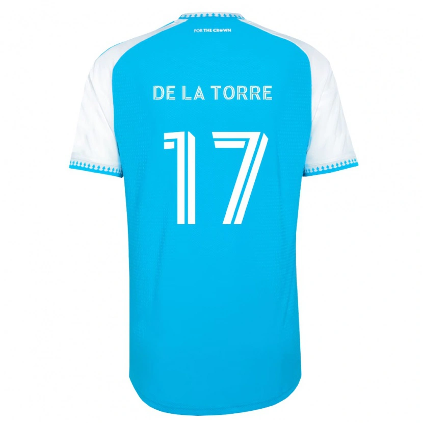 Danxen Damen Luca De La Torre #17 Himmelblau Weiß Schwarz Heimtrikot Trikot 2026/27 T-Shirt Österreich