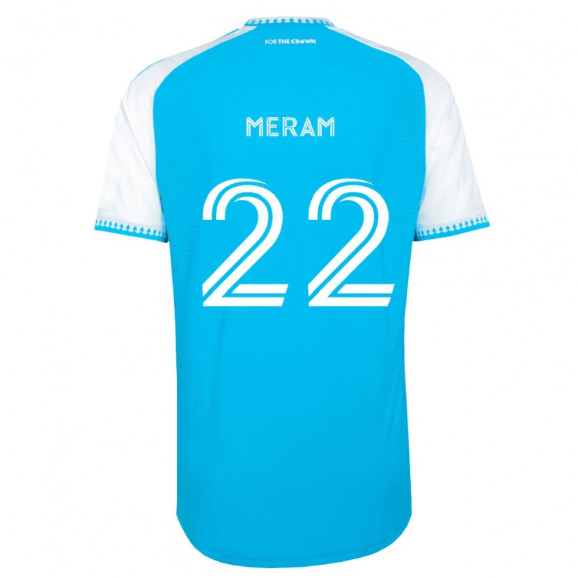 Danxen Damen Justin Meram #22 Himmelblau Weiß Schwarz Heimtrikot Trikot 2026/27 T-Shirt Österreich