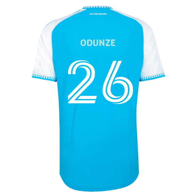Danxen Damen Chituru Odunze #26 Himmelblau Weiß Schwarz Heimtrikot Trikot 2026/27 T-Shirt Österreich
