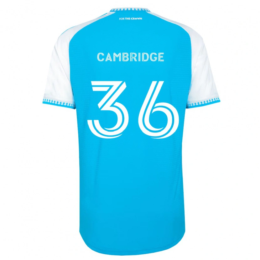 Danxen Damen Brandon Cambridge #36 Himmelblau Weiß Schwarz Heimtrikot Trikot 2026/27 T-Shirt Österreich