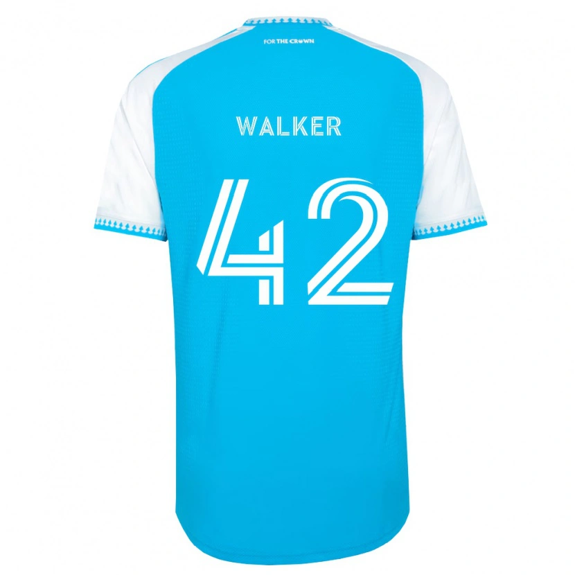 Danxen Damen Isaac Walker #42 Himmelblau Weiß Schwarz Heimtrikot Trikot 2026/27 T-Shirt Österreich