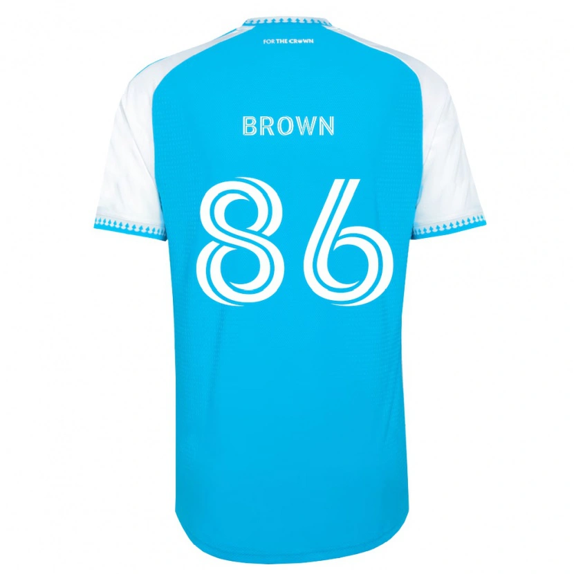 Danxen Damen Daniel Brown #86 Himmelblau Weiß Schwarz Heimtrikot Trikot 2026/27 T-Shirt Österreich