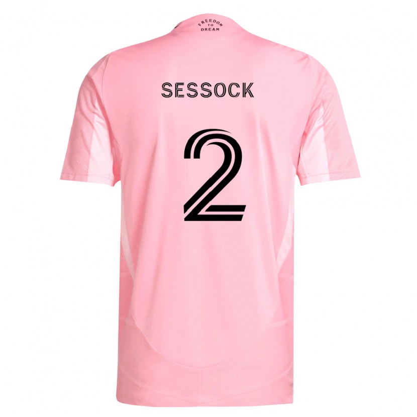 Danxen Damen Nykolas Sessock #2 Pink Schwarz Heimtrikot Trikot 2026/27 T-Shirt Österreich