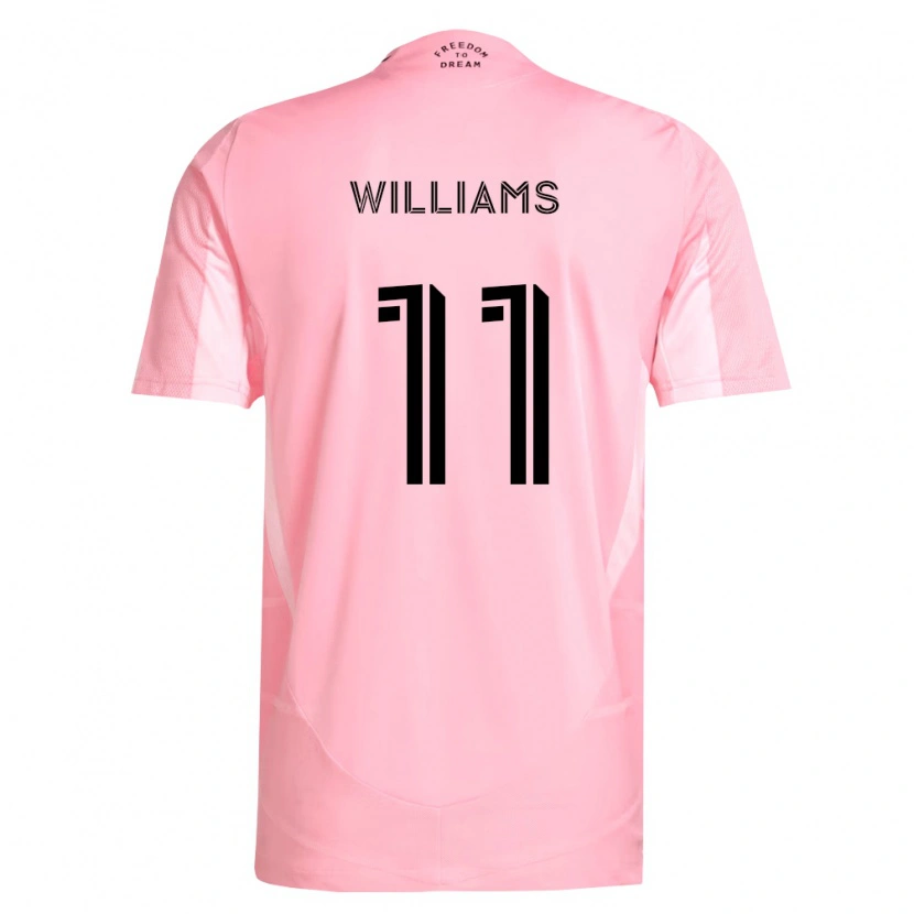 Danxen Damen Chaz Williams #11 Pink Schwarz Heimtrikot Trikot 2026/27 T-Shirt Österreich