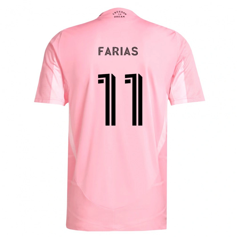 Danxen Damen Facundo Farías #11 Pink Schwarz Heimtrikot Trikot 2026/27 T-Shirt Österreich
