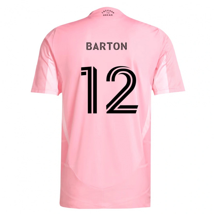 Danxen Damen Tye Barton #12 Pink Schwarz Heimtrikot Trikot 2026/27 T-Shirt Österreich