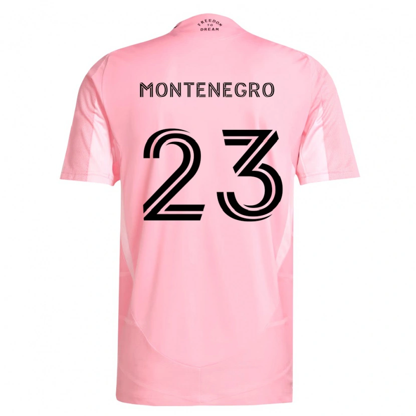 Danxen Damen Ricardo Montenegro #23 Pink Schwarz Heimtrikot Trikot 2026/27 T-Shirt Österreich
