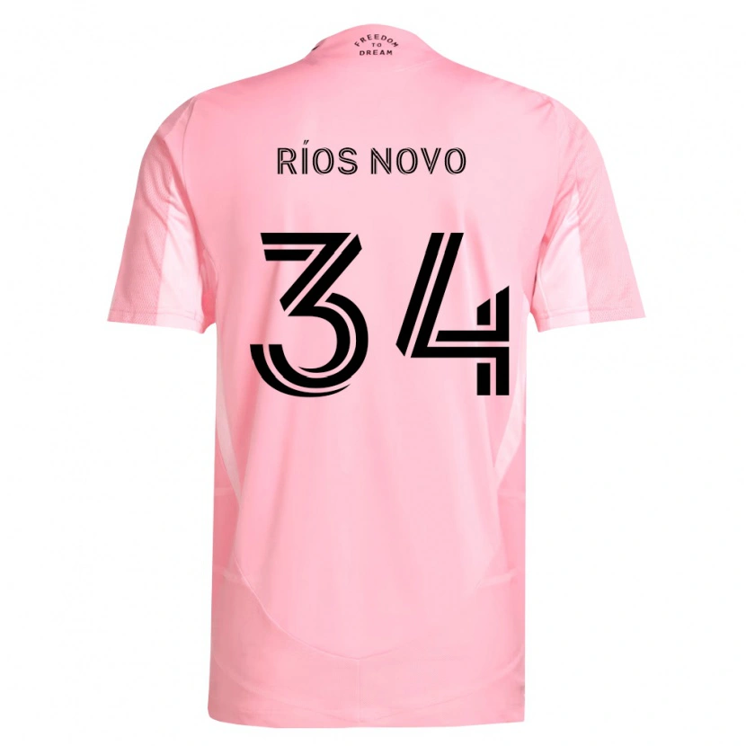 Danxen Damen Rocco Ríos Novo #34 Pink Schwarz Heimtrikot Trikot 2026/27 T-Shirt Österreich