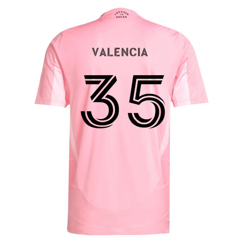 Danxen Damen Felipe Valencia #35 Pink Schwarz Heimtrikot Trikot 2026/27 T-Shirt Österreich