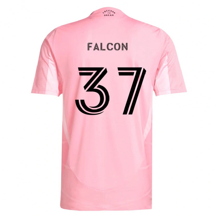 Danxen Damen Maximiliano Falcón #37 Pink Schwarz Heimtrikot Trikot 2026/27 T-Shirt Österreich