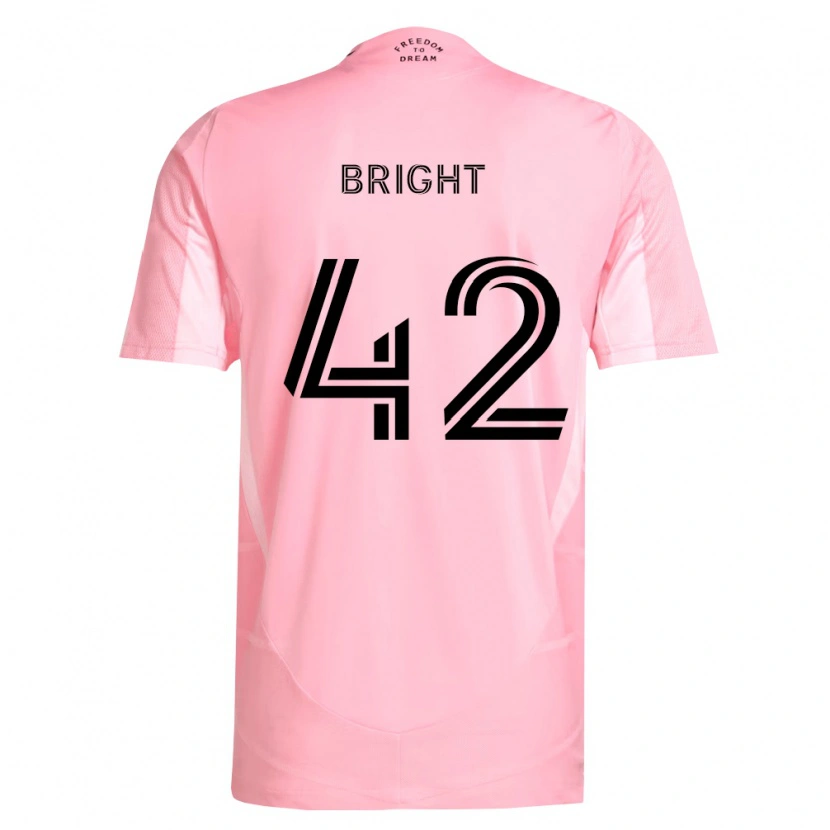 Danxen Damen Yannick Bright #42 Pink Schwarz Heimtrikot Trikot 2026/27 T-Shirt Österreich