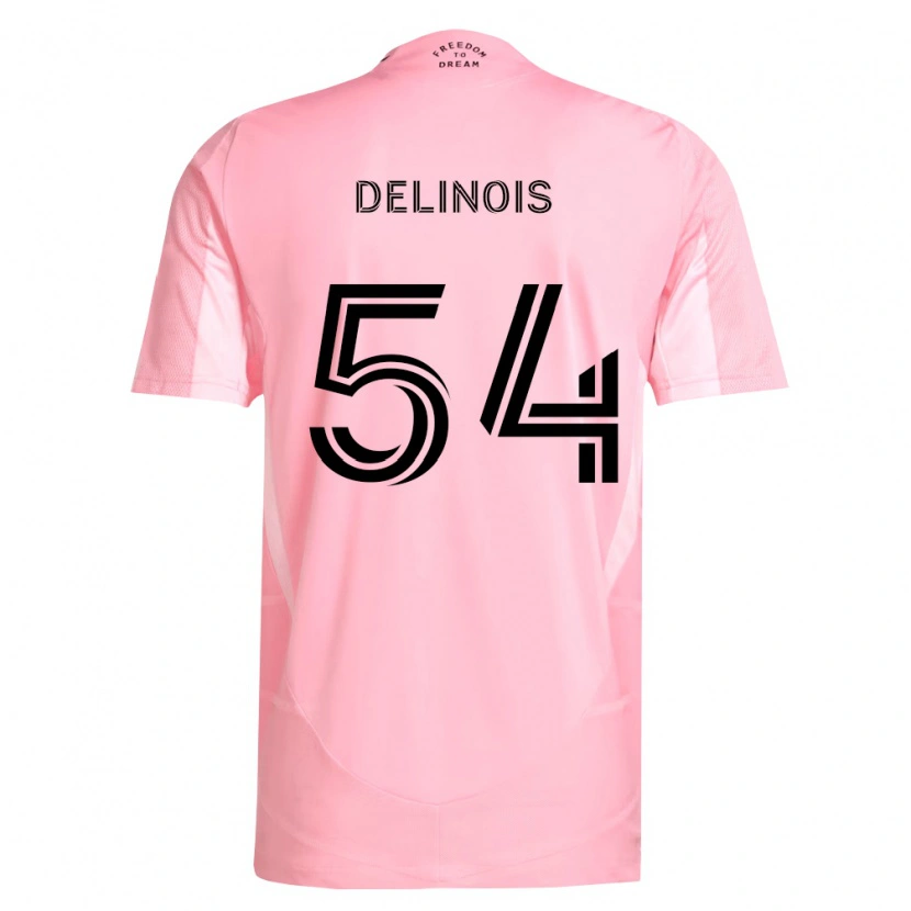 Danxen Damen Lovend's Delinois #54 Pink Schwarz Heimtrikot Trikot 2026/27 T-Shirt Österreich