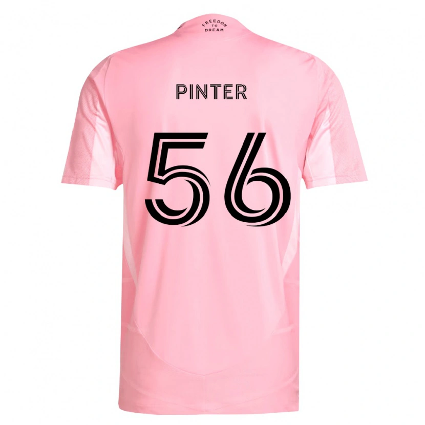 Danxen Damen Dániel Pintér #56 Pink Schwarz Heimtrikot Trikot 2026/27 T-Shirt Österreich