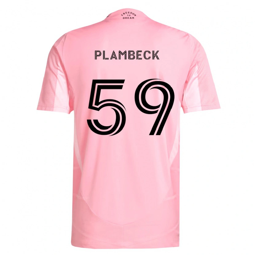 Danxen Damen Preston Plambeck #59 Pink Schwarz Heimtrikot Trikot 2026/27 T-Shirt Österreich