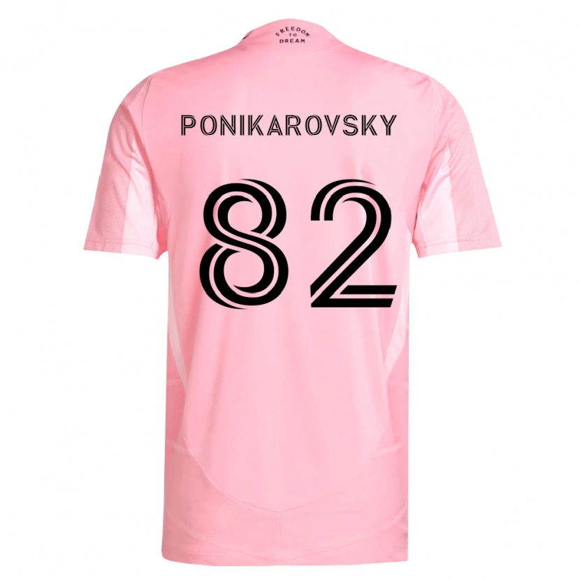 Danxen Damen Max Ponikarovsky #82 Pink Schwarz Heimtrikot Trikot 2026/27 T-Shirt Österreich